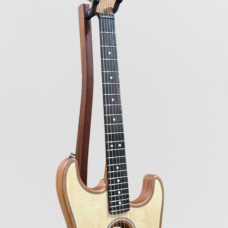 Fender American Acoustasonic Stratocaster USA Acoustic Electric Guitar - Natural