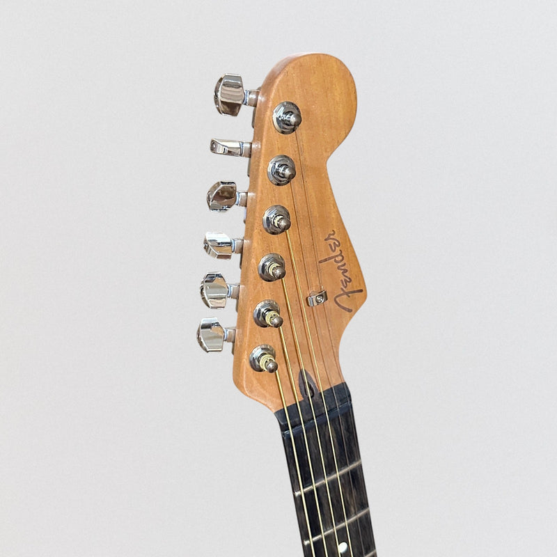 Fender American Acoustasonic Stratocaster USA Acoustic Electric Guitar - Natural