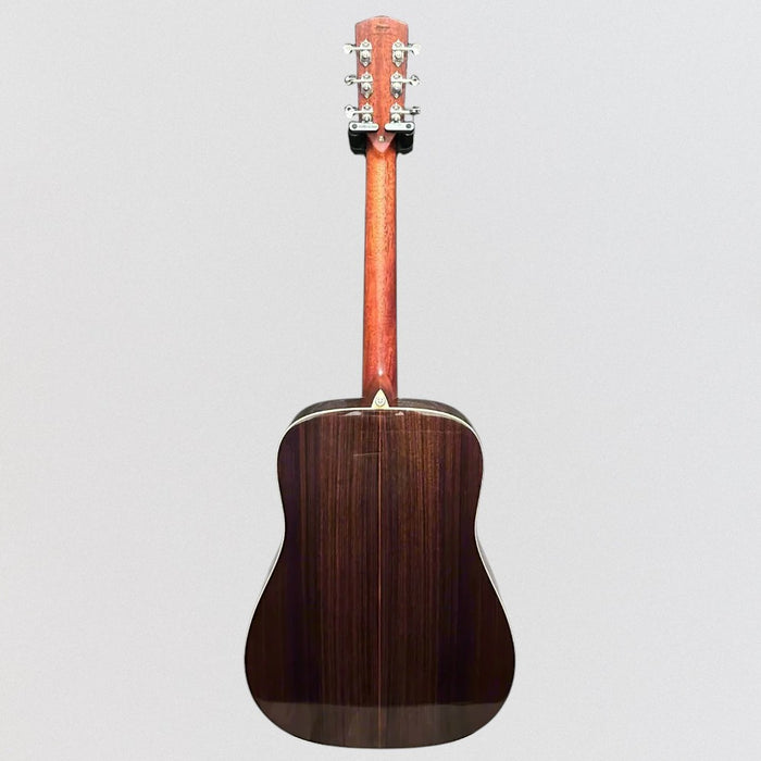 Alvarez MD70e Herringbone Dreadnought Acoustic-Electric Guitar - Natural