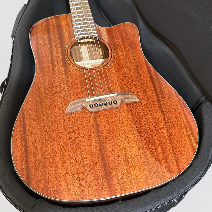 Alvarez MD66CE Mahogany Dreadnought Acoustic-Electric Guitar - Natural