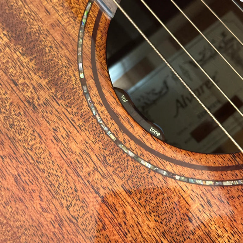 Alvarez MD66CE Mahogany Dreadnought Acoustic-Electric Guitar - Natural