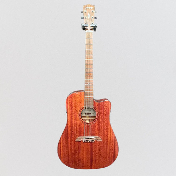 Alvarez MD66CE Mahogany Dreadnought Acoustic-Electric Guitar - Natural