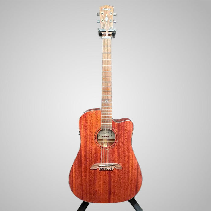 Alvarez MD66CE Mahogany Dreadnought Acoustic-Electric Guitar - Natural