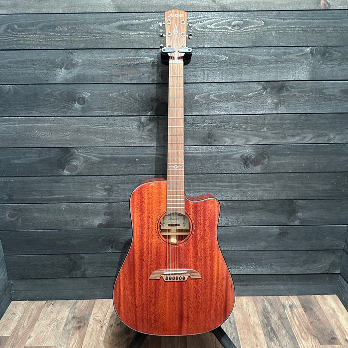 Alvarez MD66CE Mahogany Dreadnought Acoustic-Electric Guitar - Natural