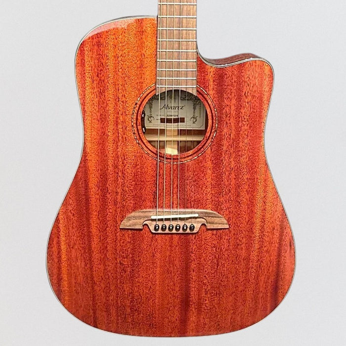 Alvarez MD66CE Mahogany Dreadnought Acoustic-Electric Guitar - Natural