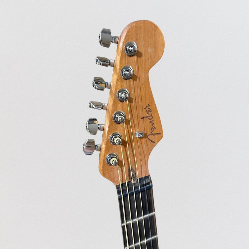 Fender American Acoustasonic Stratocaster USA Acoustic Electric Guitar - Black