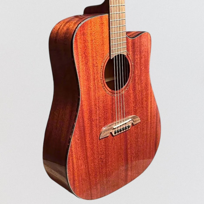 Alvarez MD66CE Mahogany Dreadnought Acoustic-Electric Guitar - Natural