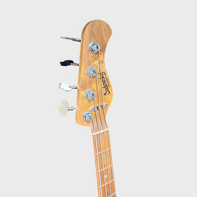 Sadowsky MetroExpress 21 Fret Hybrid PJ 4 String Maple Board Electric Bass Guitar - White