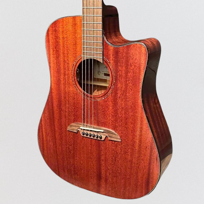 Alvarez MD66CE Mahogany Dreadnought Acoustic-Electric Guitar - Natural