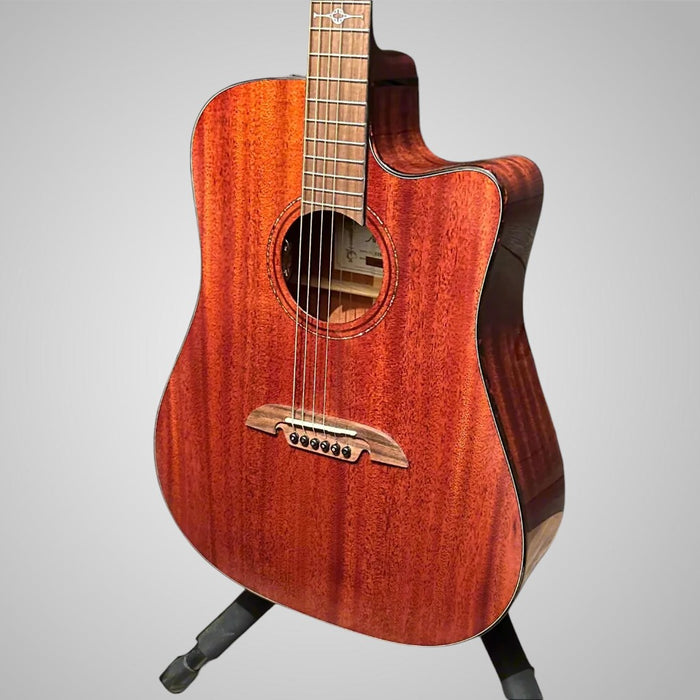 Alvarez MD66CE Mahogany Dreadnought Acoustic-Electric Guitar - Natural