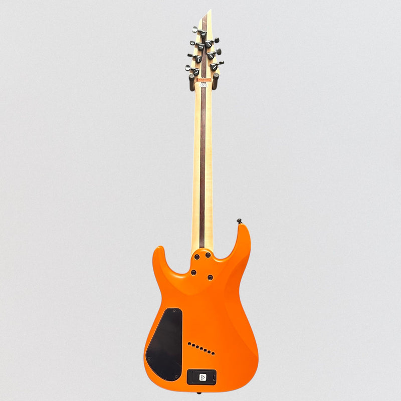 Jackson Pro Plus Dinky DK Modern HT7 MS 7-String Electric Guitar - Satin Orange Crush