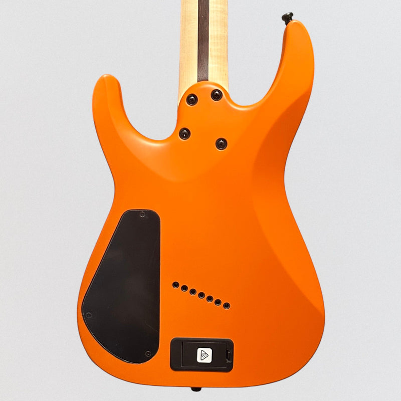 Jackson Pro Plus Dinky DK Modern HT7 MS 7-String Electric Guitar - Satin Orange Crush