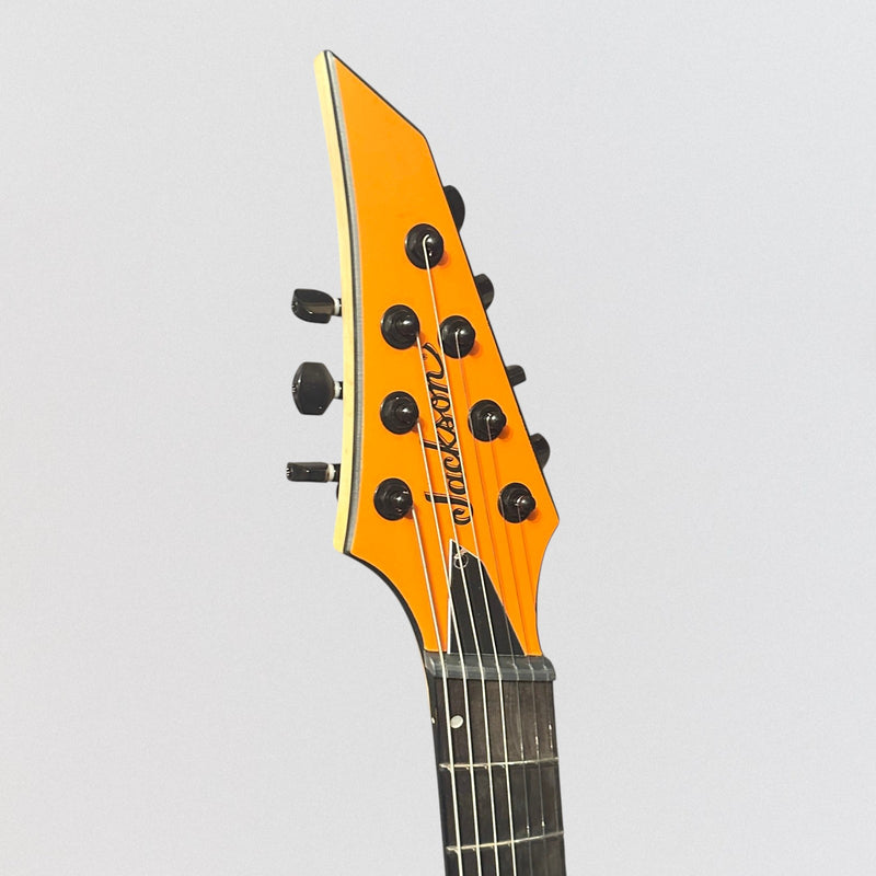 Jackson Pro Plus Dinky DK Modern HT7 MS 7-String Electric Guitar - Satin Orange Crush