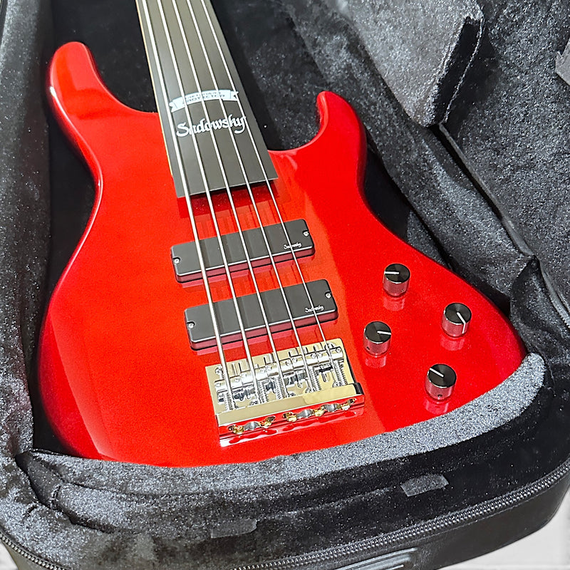 Sadowsky MetroExpress Modern 5 String Electric Bass Guitar - Candy Apple Red