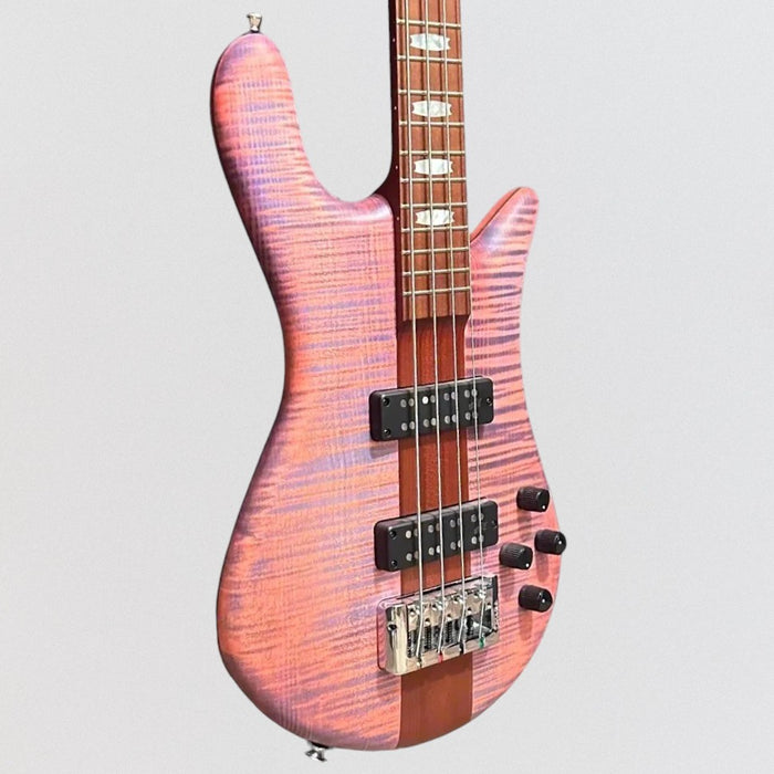 Spector Euro 4 RST 4 String Electric Bass Guitar w/ Bag - Sundown Glow Matte