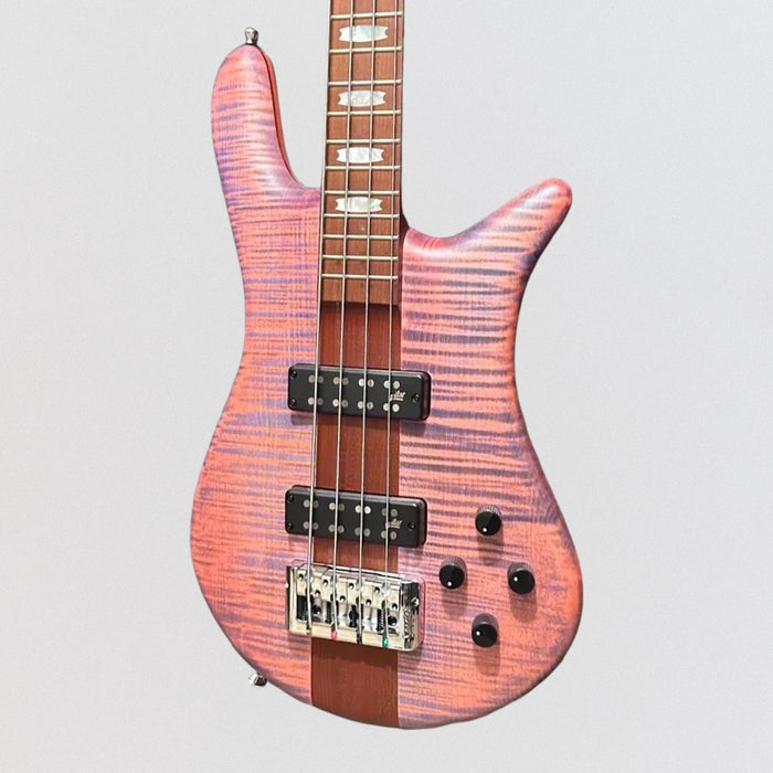 Spector Euro 4 RST 4 String Electric Bass Guitar w/ Bag - Sundown Glow Matte