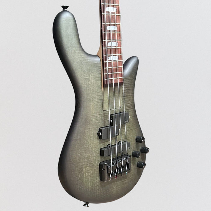 Spector Euro 4 LX Bolt-On 4 String Electric Bass Guitar w/ Bag - Haunted Moss