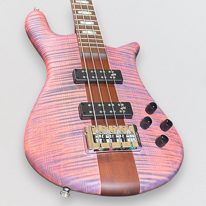 Spector Euro 4 RST 4 String Electric Bass Guitar w/ Bag - Sundown Glow Matte