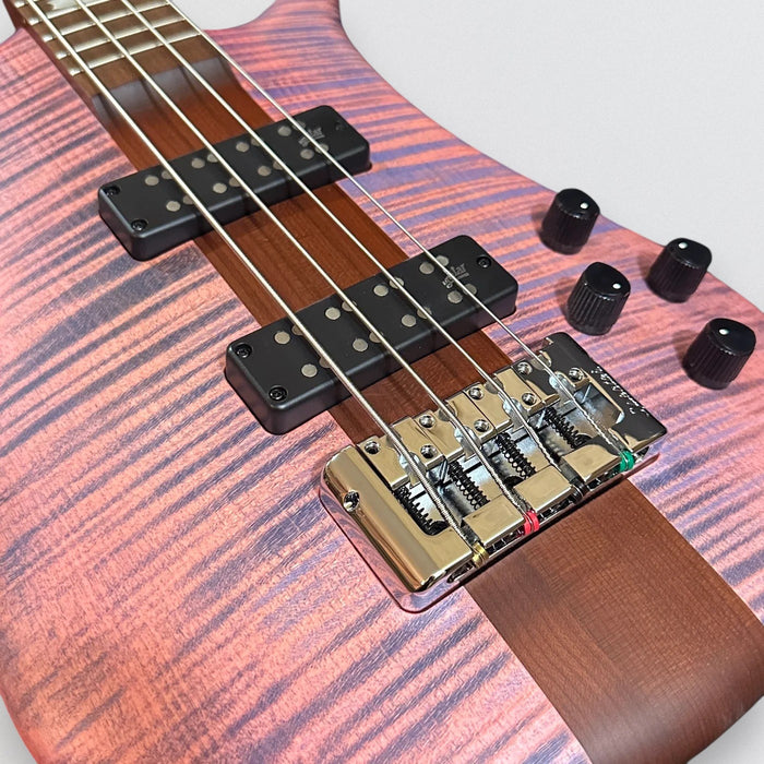 Spector Euro 4 RST 4 String Electric Bass Guitar w/ Bag - Sundown Glow Matte