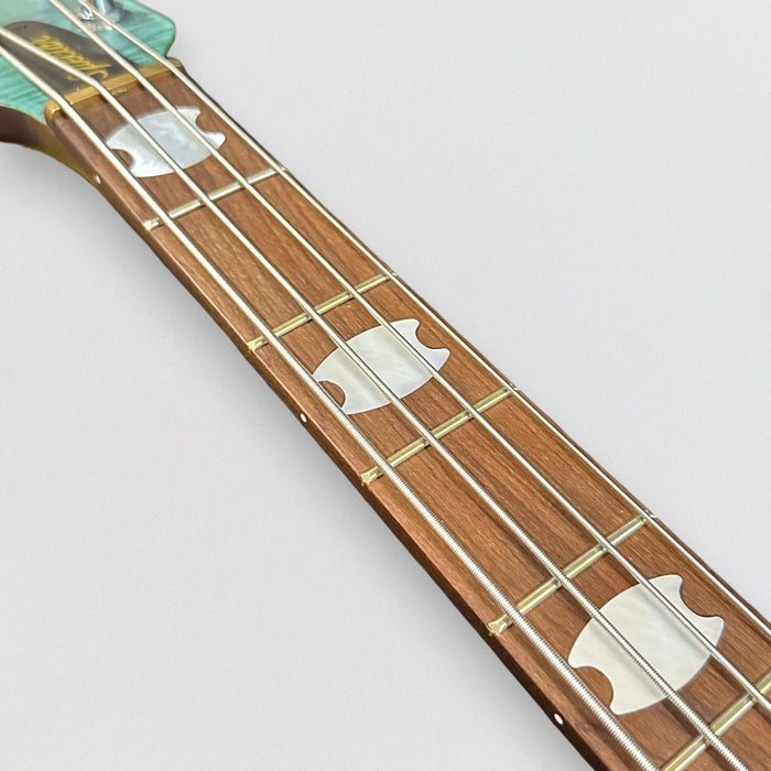 Spector Euro 4 RST 4 String Electric Bass Guitar w/ Bag - Turquoise Tide Matte