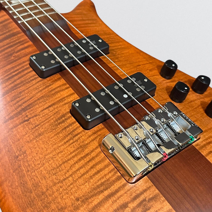 Spector Euro 4 RST 4 String Electric Bass Guitar w/ Bag - Sienna Stain Matte