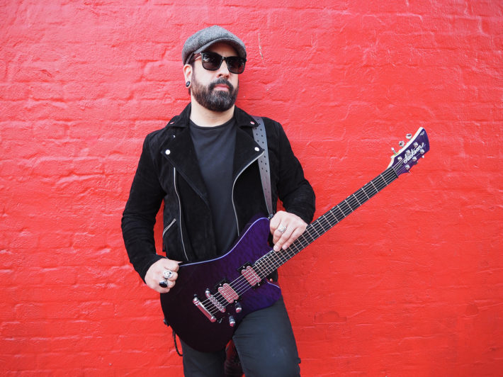Jackson Pro Series Signature Rob Caggiano Shadowcaster Electric Guitar - Purple Metallic