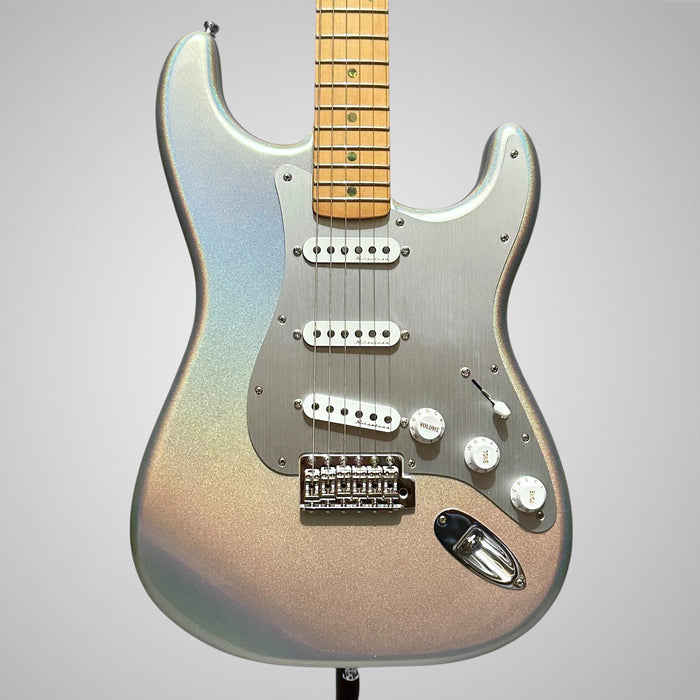 Fender H.E.R. Stratocaster Electric Guitar - Chrome Glow