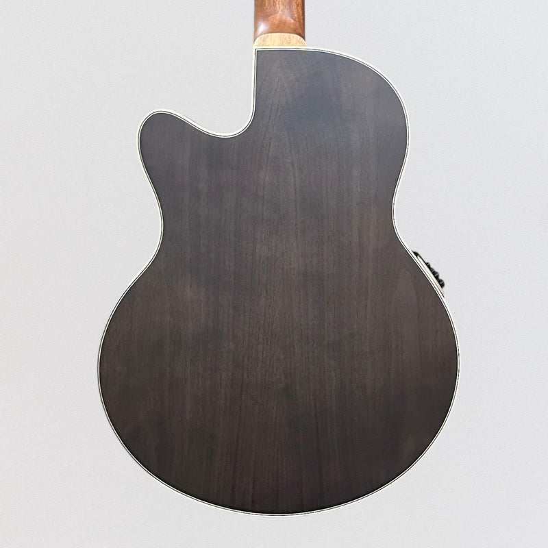 Warwick RockBass Alien Deluxe Thinline Hybrid 5 String Fretless Acoustic Electric Bass Guitar - Natural