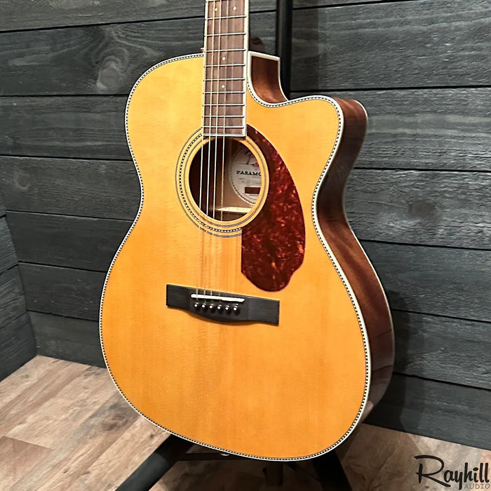 Fender PM-3CE Paramount Standard Triple-0 Acoustic Electric Guitar w/ —  Rayhill Audio
