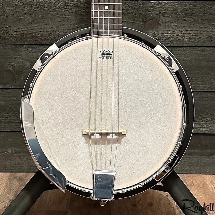 Danville BJ-06 24 Bracket 6-String Resonator Banjo Banjitar Guitar