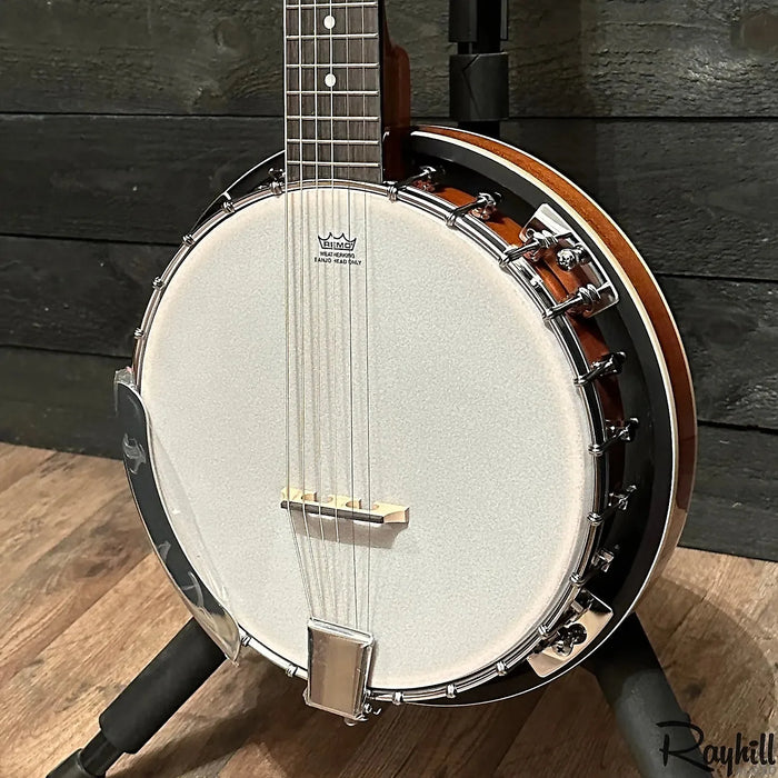 Danville BJ-06 24 Bracket 6-String Resonator Banjo Banjitar Guitar