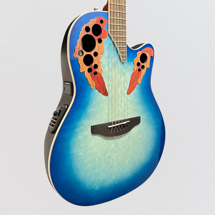 Ovation CE48P Celebrity Series Elite Plus Super Shallow Acoustic-Electric Guitar - Regal to Natural