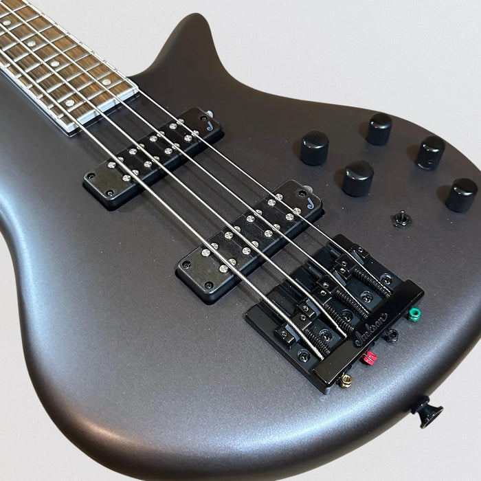 Jackson Spectra IV SBX 4 String Electric Bass Guitar - Satin Graphite