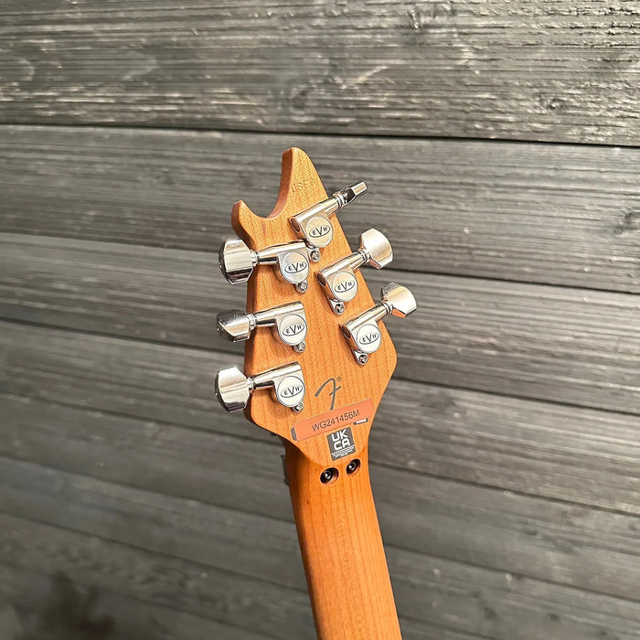 EVH Wolfgang Special QM Electric Guitar - Tiger Eye Glow