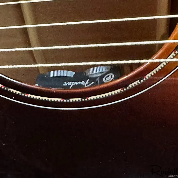 Fender Paramount PD-220E Dreadnought Acoustic-Electric Guitar w/ Case
