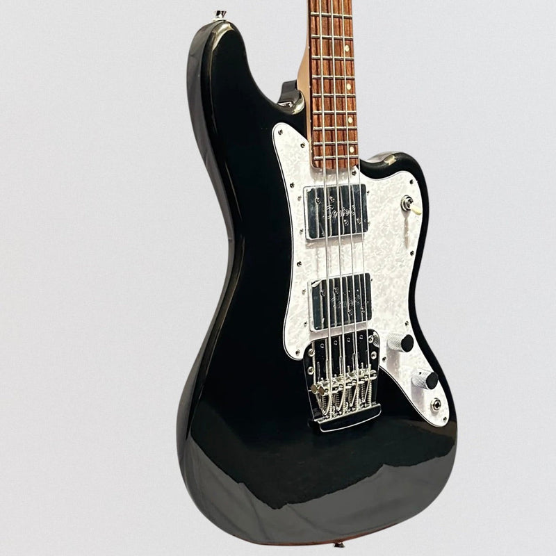 Fender Squier Paranormal Rascal HH 4 String Electric Bass Guitar - Black