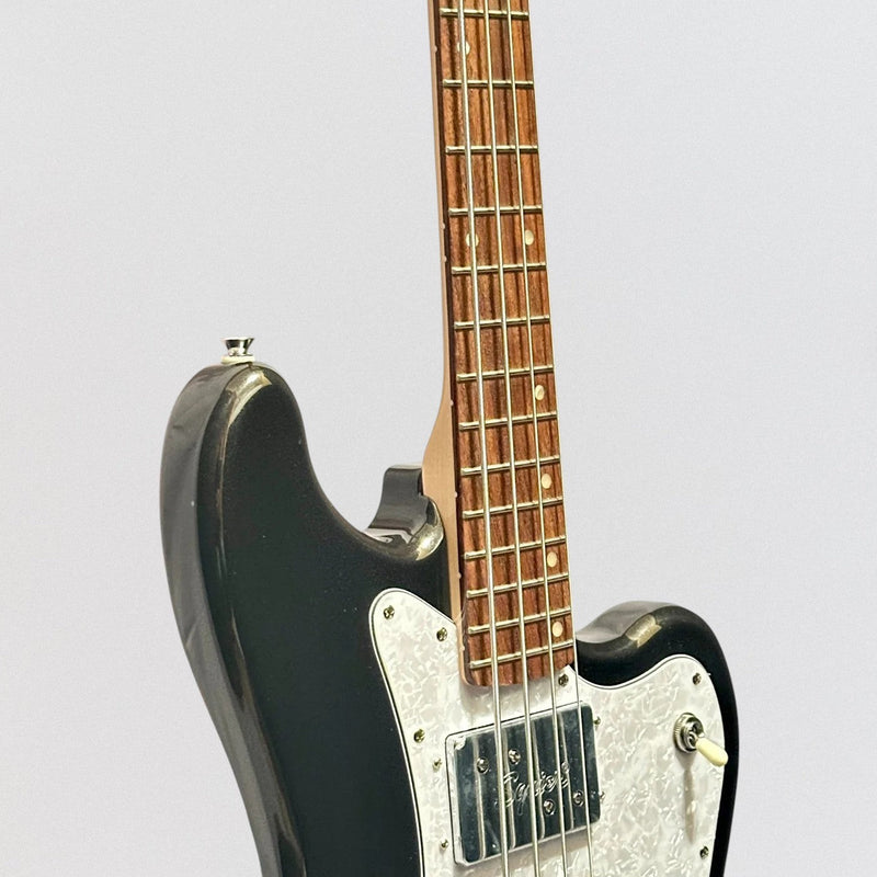 Fender Squier Paranormal Rascal HH 4 String Electric Bass Guitar - Black