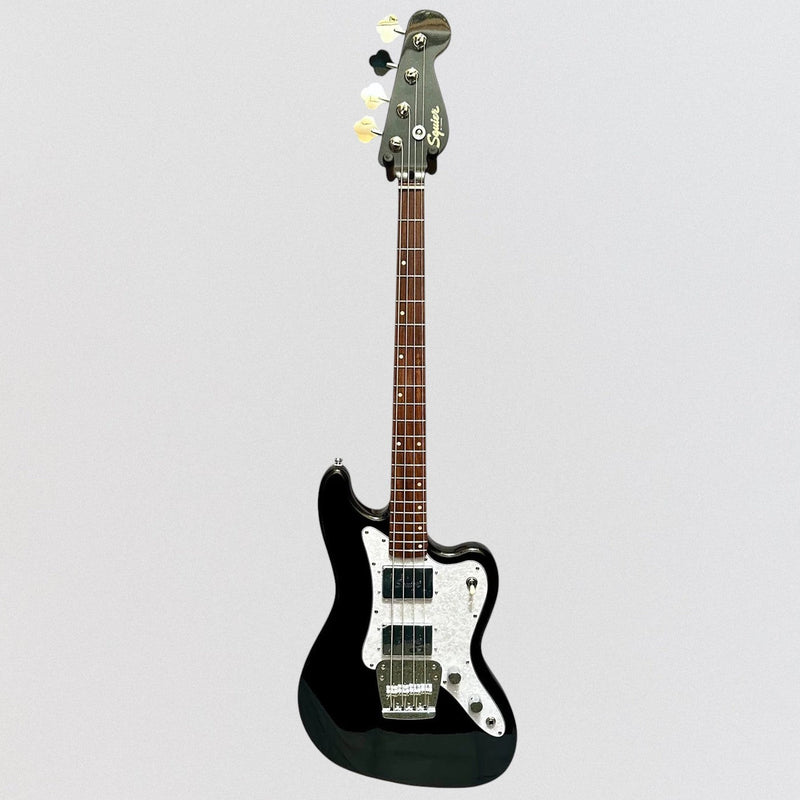 Fender Squier Paranormal Rascal HH 4 String Electric Bass Guitar - Black