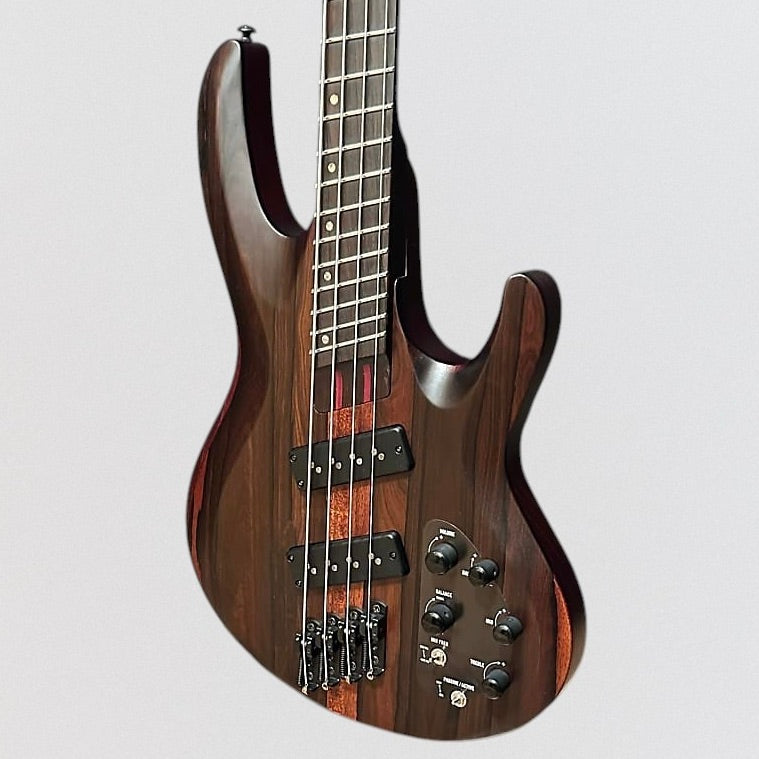 ESP LTD B-1004 Multi-Scale 4 String Electric Bass Guitar - Natural