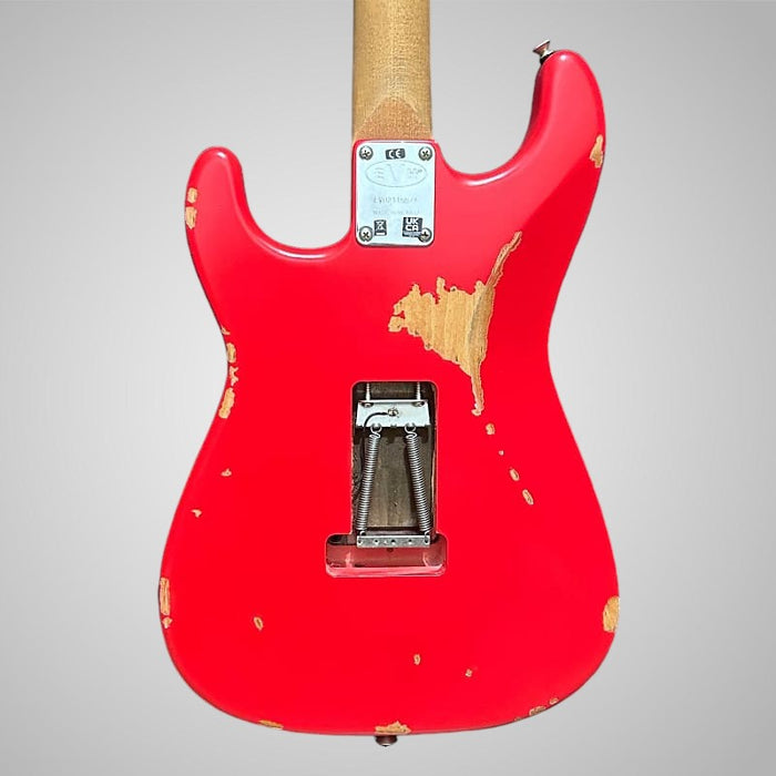 EVH Frankenstein "Frankie" Relic Electric Guitar - Red