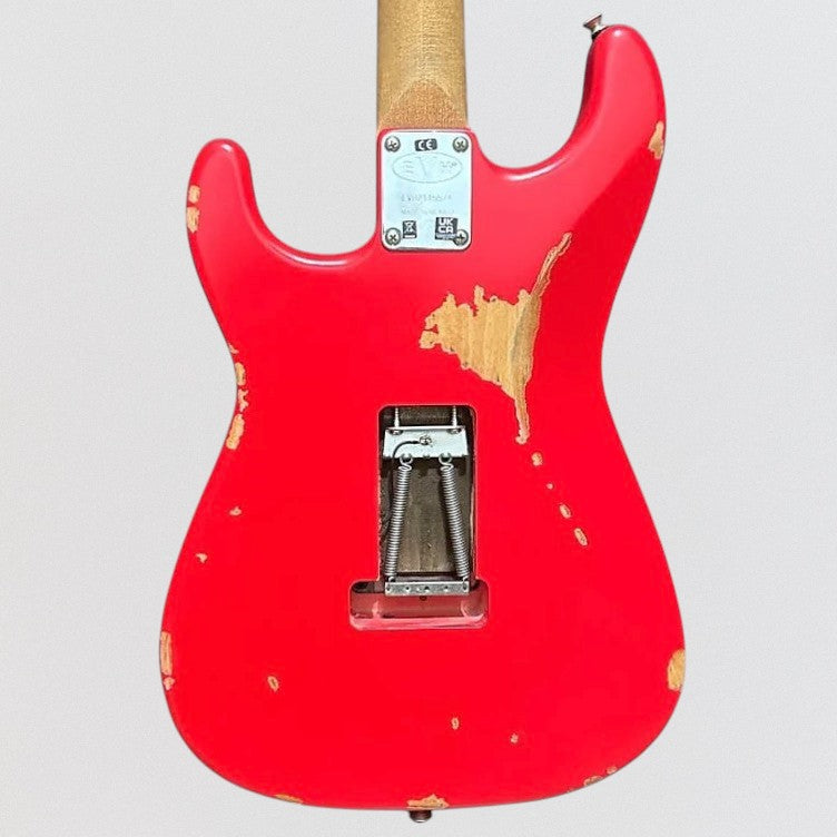 EVH Frankenstein "Frankie" Relic Electric Guitar - Red