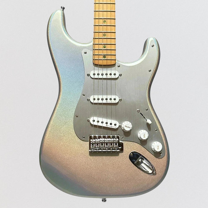 Fender H.E.R. Stratocaster Electric Guitar - Chrome Glow