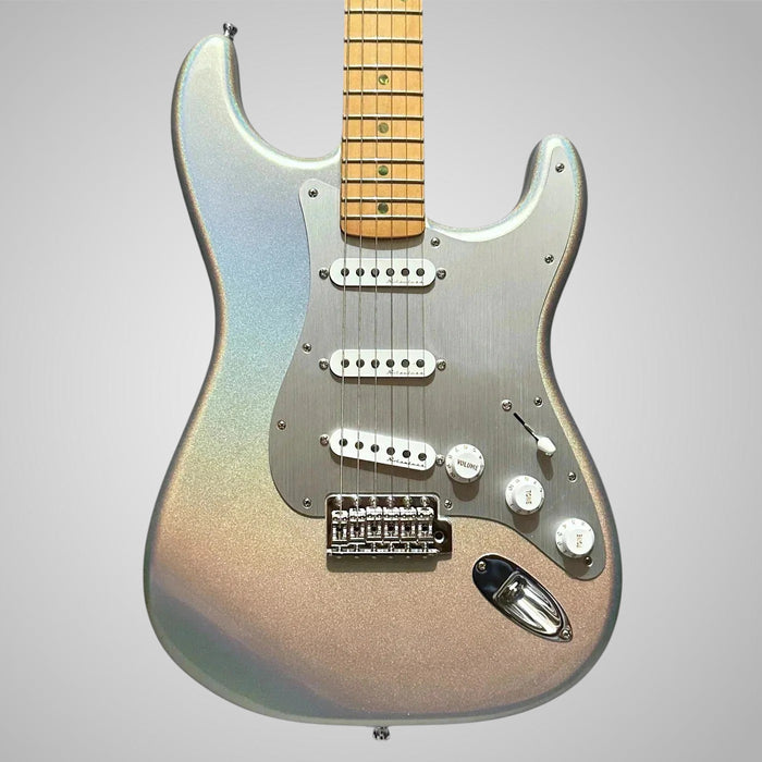 Fender H.E.R. Stratocaster Electric Guitar - Chrome Glow