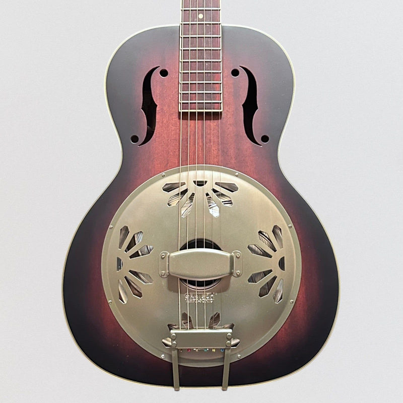Gretsch G9241 Alligator Biscuit Round-Neck Resonator Acoustic Electric Guitar - Sunburst