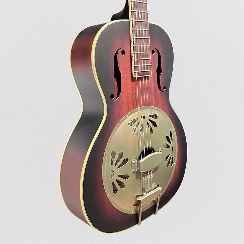 Gretsch G9241 Alligator Biscuit Round-Neck Resonator Acoustic Electric Guitar - Sunburst