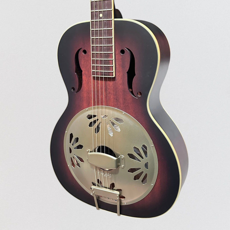 Gretsch G9241 Alligator Biscuit Round-Neck Resonator Acoustic Electric Guitar - Sunburst