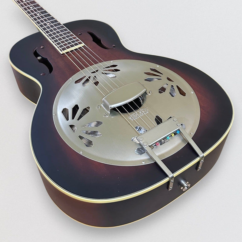 Gretsch G9241 Alligator Biscuit Round-Neck Resonator Acoustic Electric Guitar - Sunburst