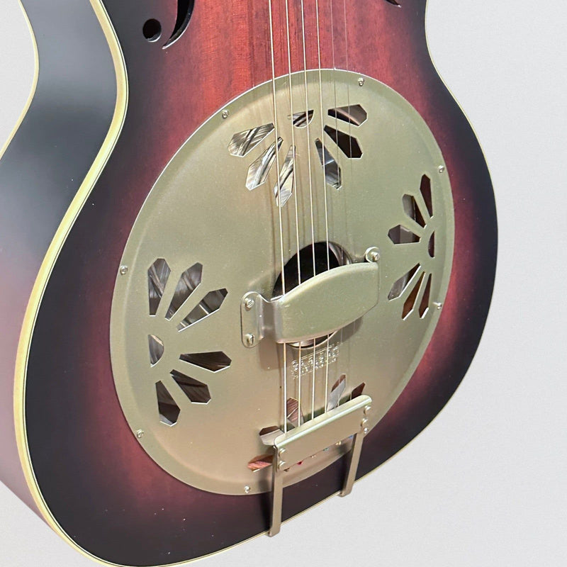 Gretsch G9241 Alligator Biscuit Round-Neck Resonator Acoustic Electric Guitar - Sunburst
