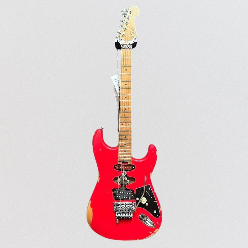 EVH Frankenstein "Frankie" Relic Electric Guitar - Red