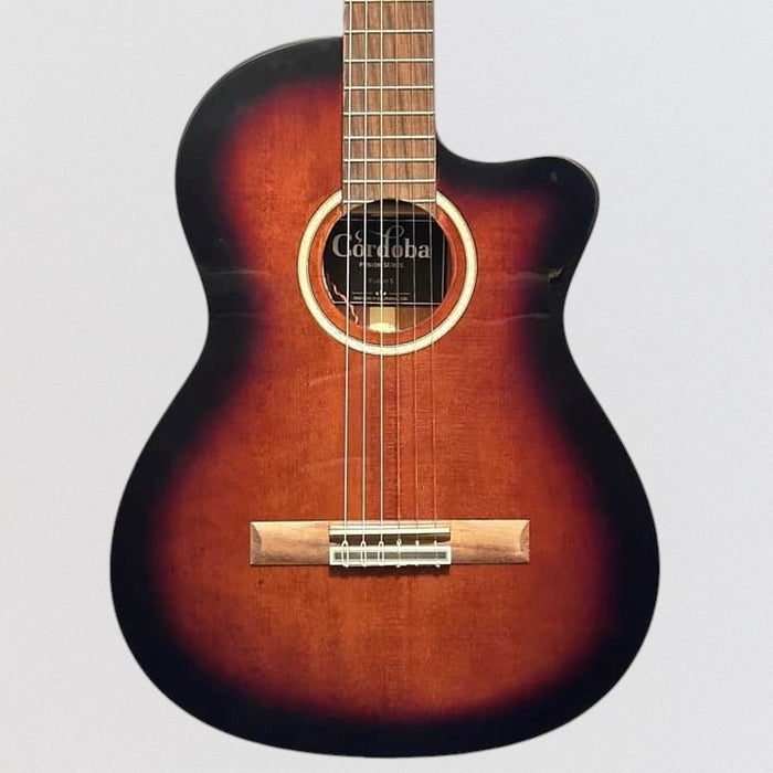 Cordoba Fusion 5 Nylon String Classical Acoustic Electric Guitar - Sunburst